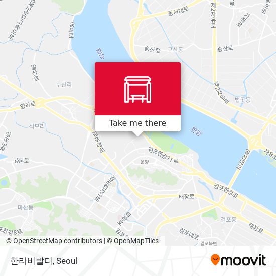 한라비발디 map