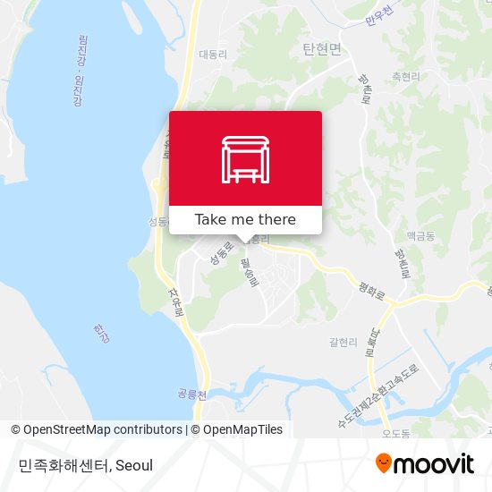 민족화해센터 map