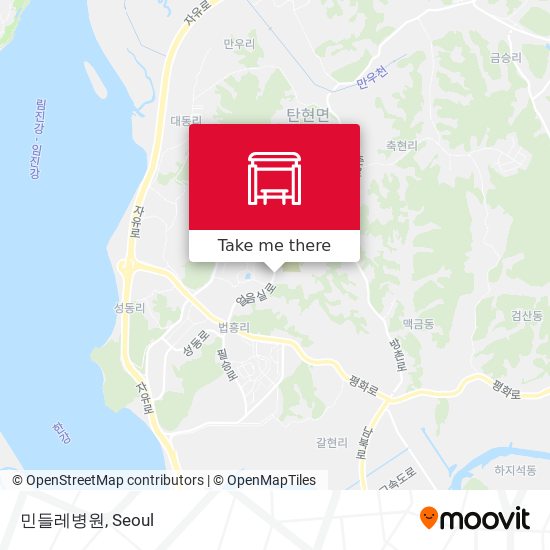 민들레병원 map