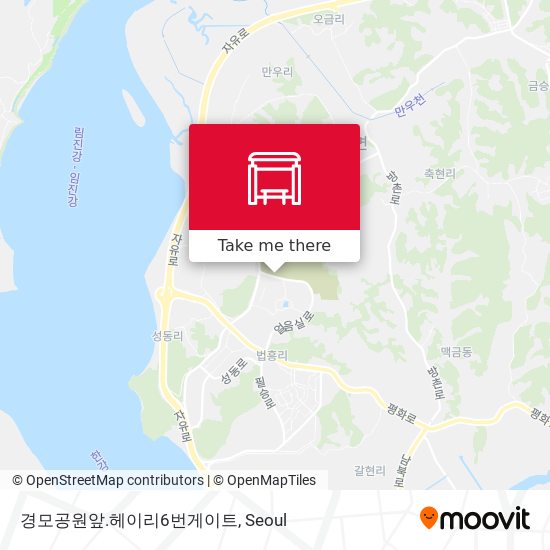 경모공원앞.헤이리6번게이트 map