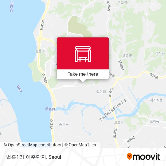 법흥1리.이주단지 map