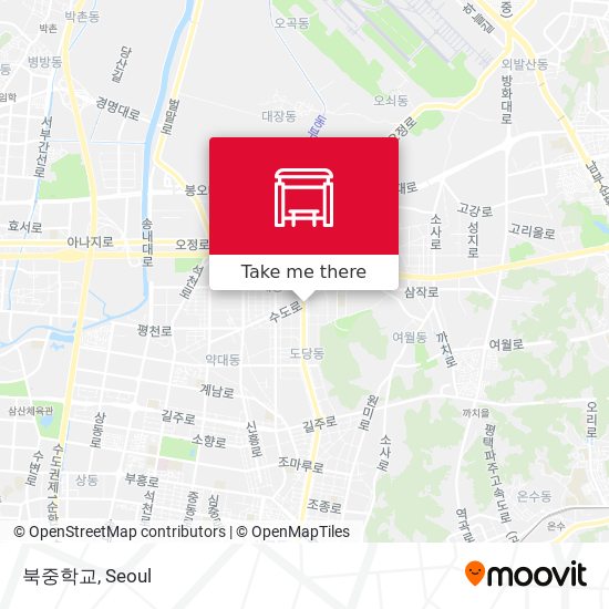 북중학교 map