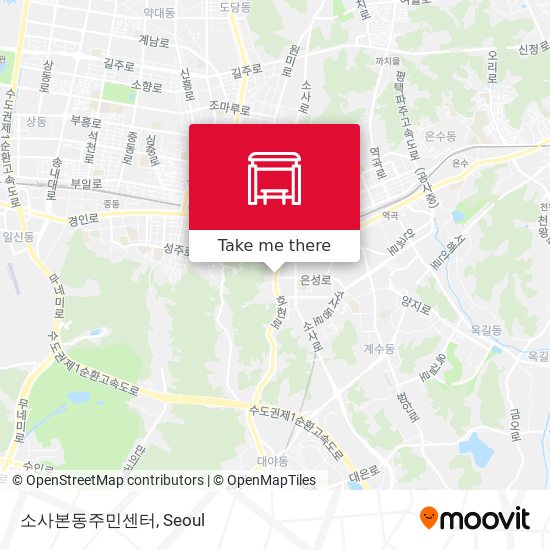 소사본동주민센터 map