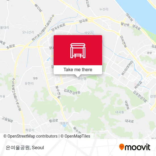 은여울공원 map
