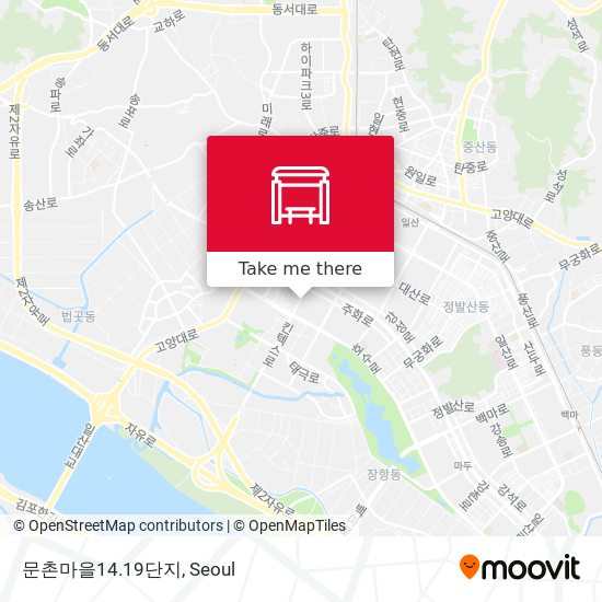 문촌마을14.19단지 map