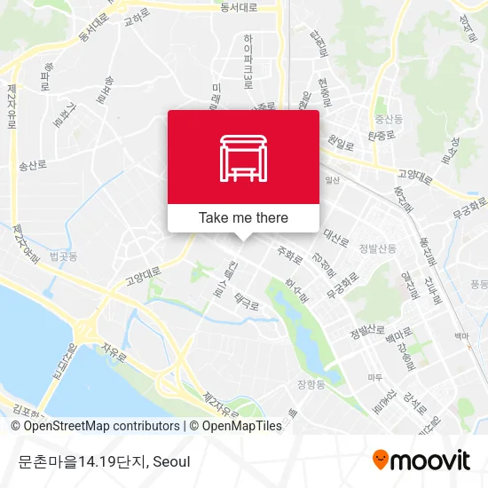 문촌마을14.19단지 map
