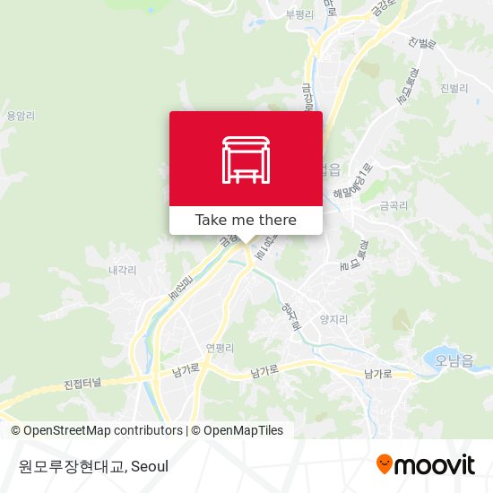 원모루장현대교 map