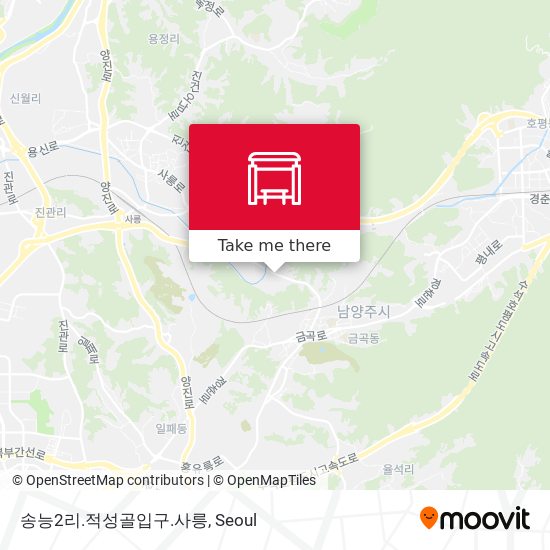 송능2리.적성골입구.사릉 map