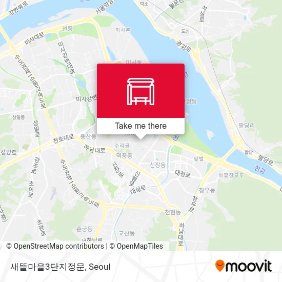 새뜰마을3단지정문 map