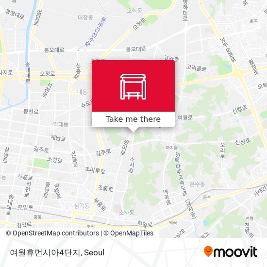 여월휴먼시아4단지 map