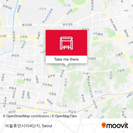 여월휴먼시아4단지 map