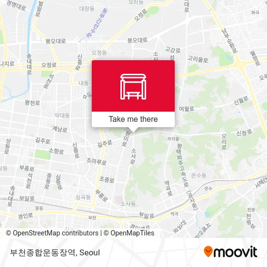 부천종합운동장역 map