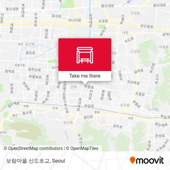 보람마을.신도초교 map