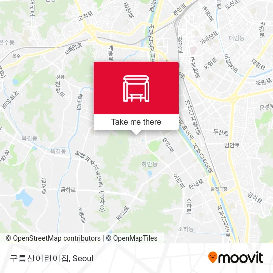 구름산어린이집 map