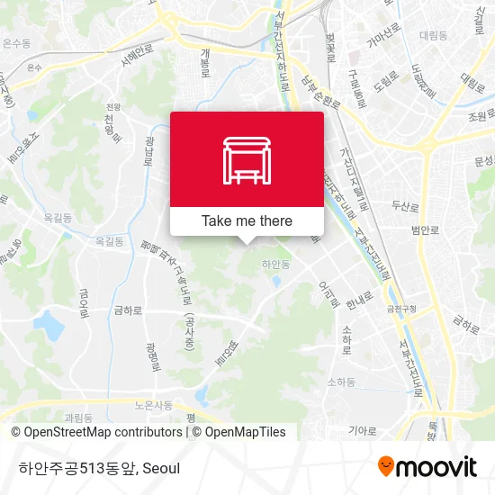 하안주공513동앞 map