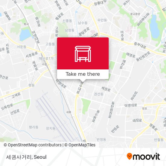 세권사거리 map