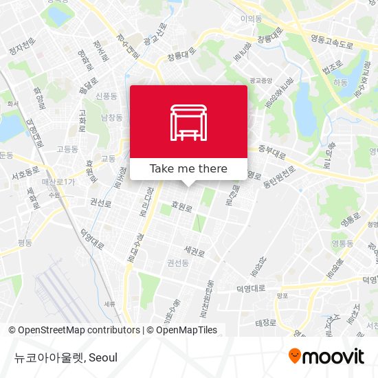 뉴코아아울렛 map