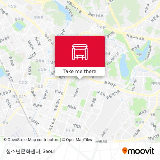 청소년문화센터 map