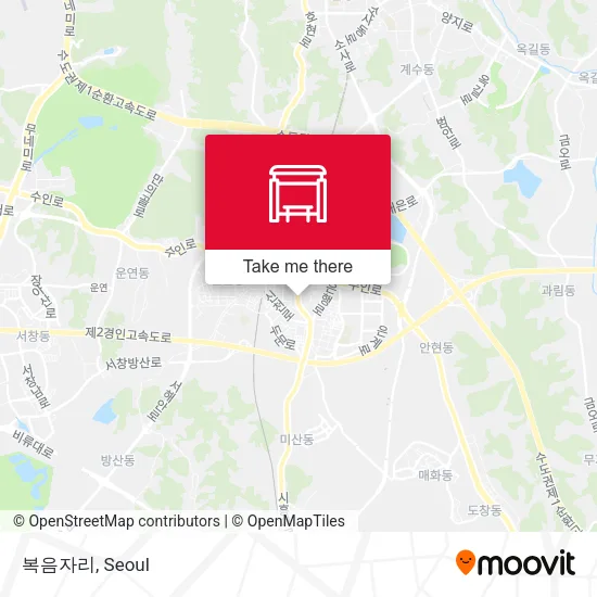 복음자리 map