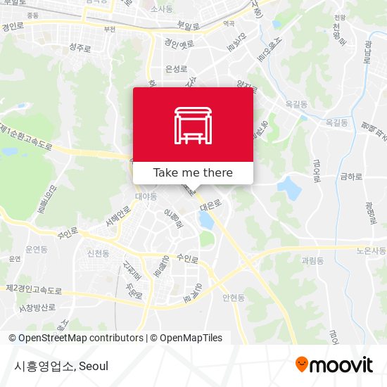 시흥영업소 map