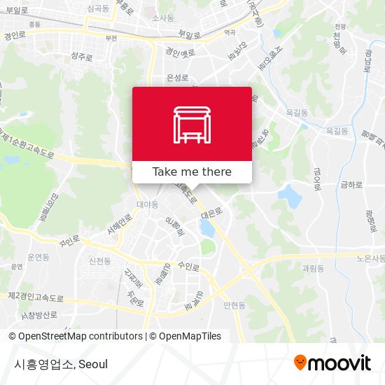 시흥영업소 map