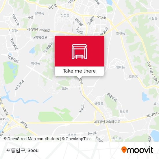포동입구 map