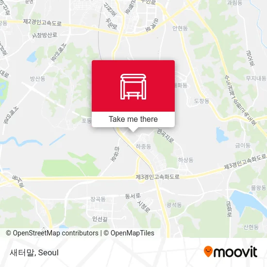 새터말 map