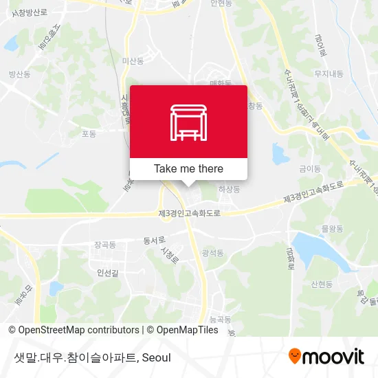 샛말.대우.참이슬아파트 map