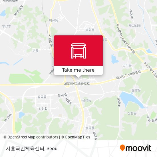 시흥국민체육센터 map