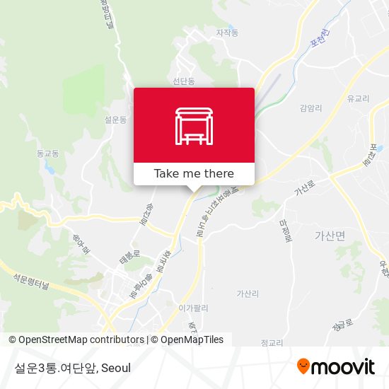 설운3통.여단앞 map