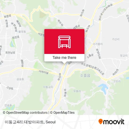 이동교4리.대방아파트 map
