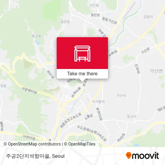 주공2단지석향마을 map