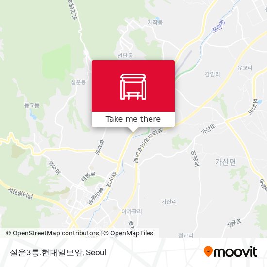 설운3통.현대일보앞 map