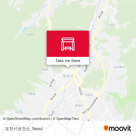 포천시보건소 map