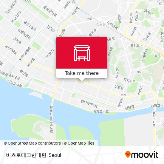 비츠로테크반대편 map
