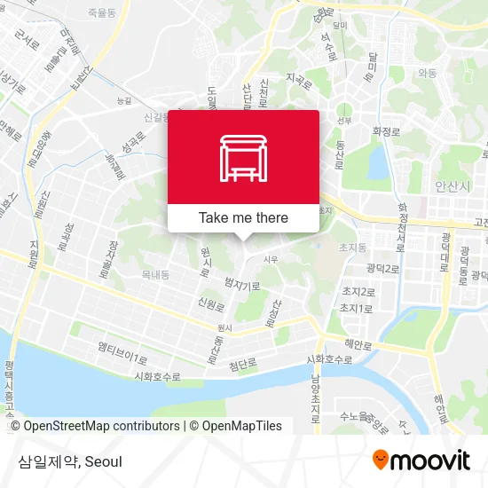 삼일제약 map