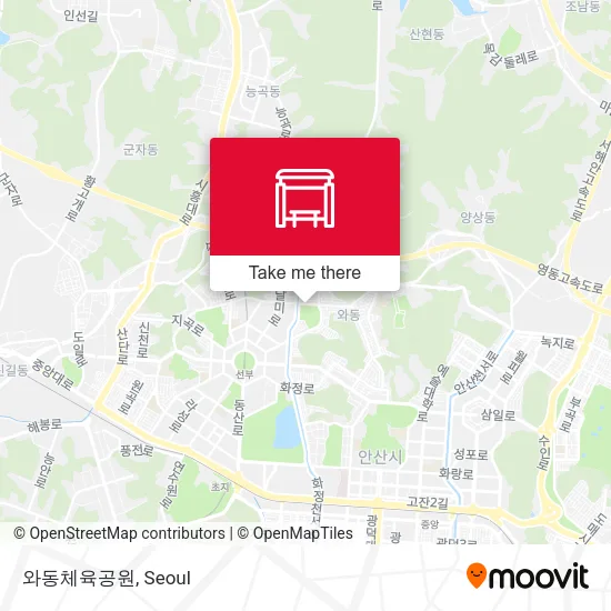 와동체육공원 map