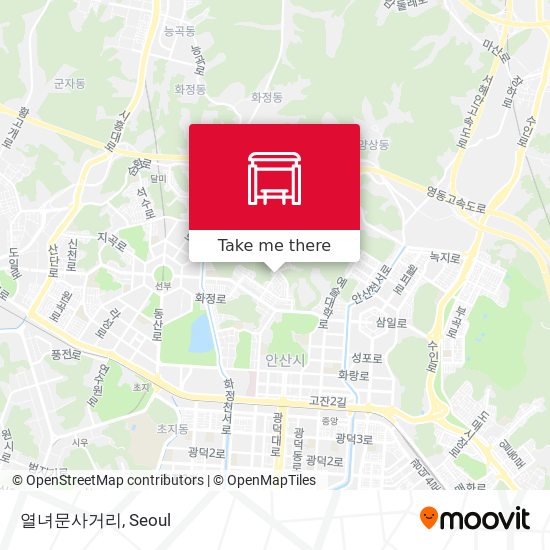 열녀문사거리 map