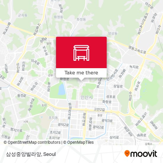 삼성중앙빌라앞 map