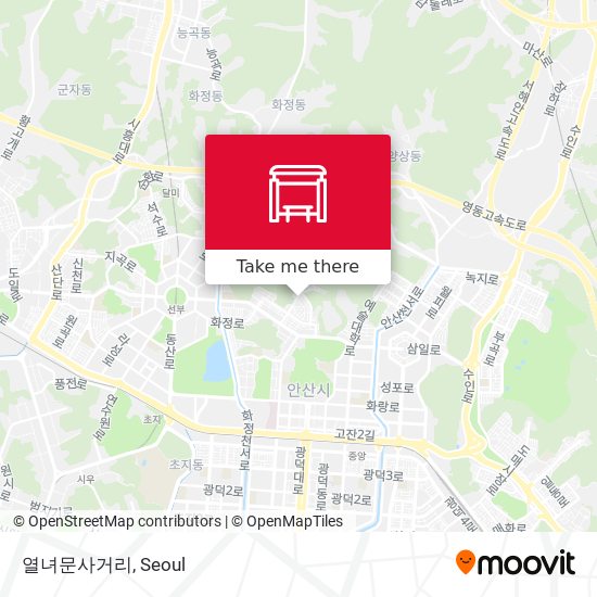 열녀문사거리 map