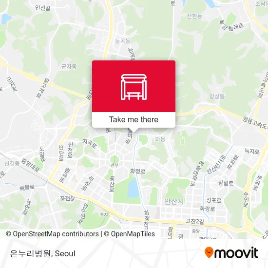 온누리병원 map