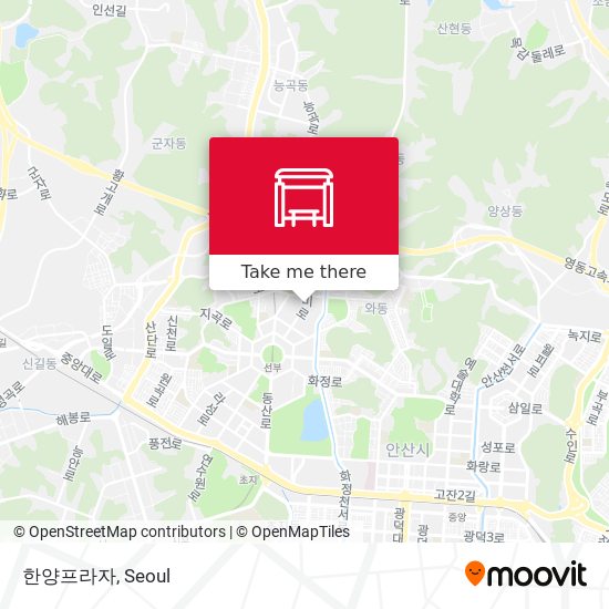 한양프라자 map