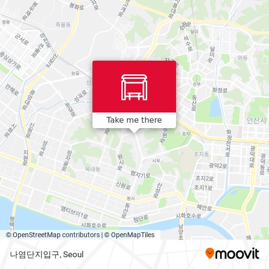 나염단지입구 map