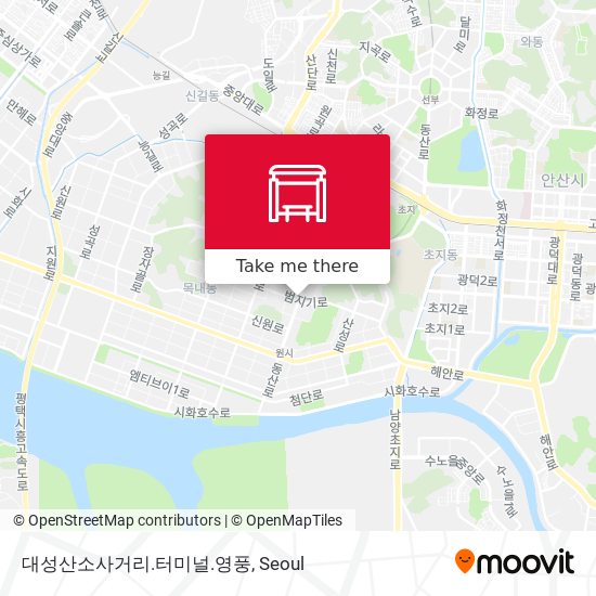 대성산소사거리.터미널.영풍 map