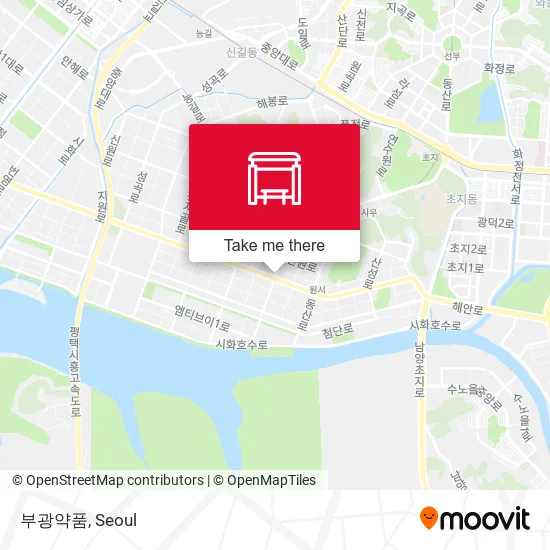 부광약품 map