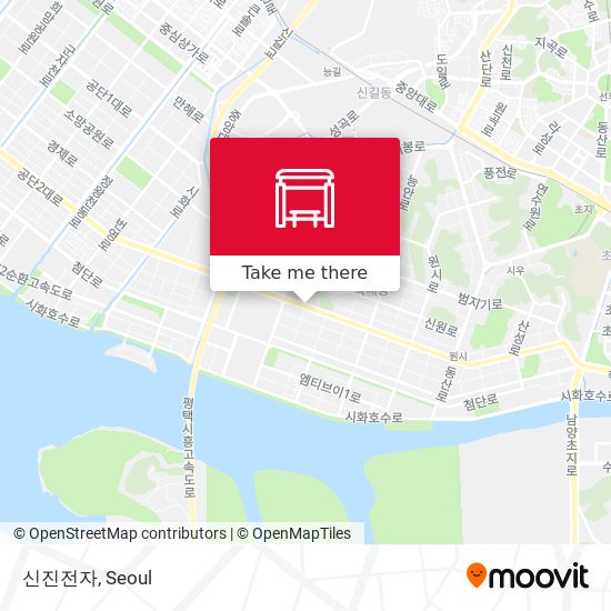 신진전자 map