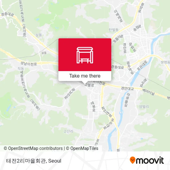 태전2리마을회관 map