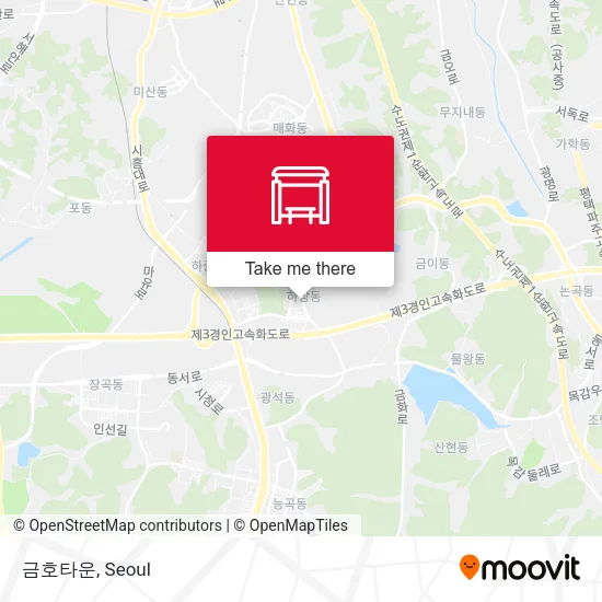 금호타운 map