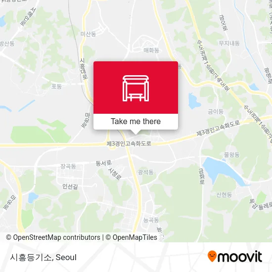 시흥등기소 map