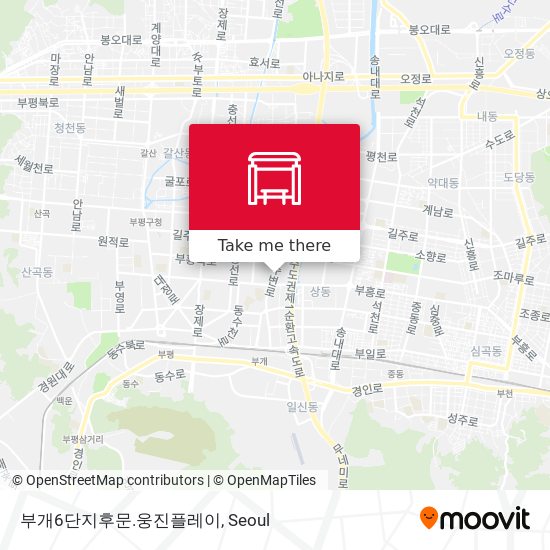 부개6단지후문.웅진플레이 map